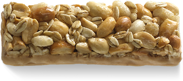 Mueslireep met gezonde geroosterde noten
