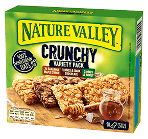 Variatiebox verschillende crunchy mueslirepen