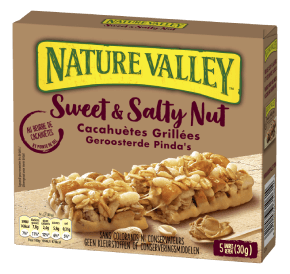 Verpakking mueslireep noten Nature Valley