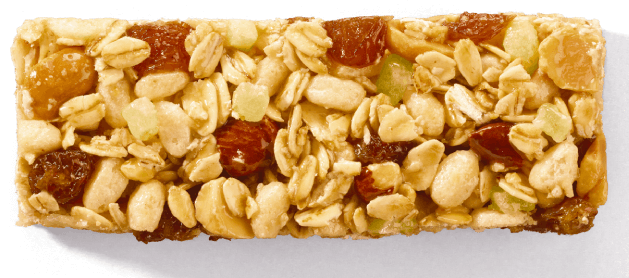 Lekkere granolareep volkoren en fruit